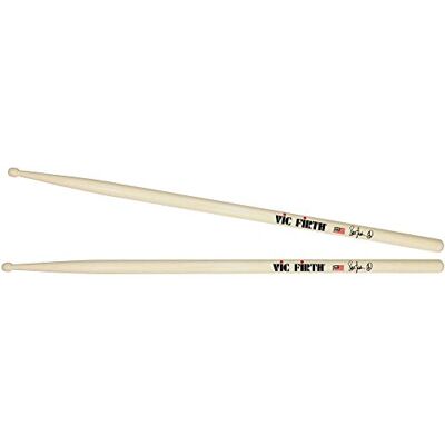 Vic Firth Steve Jordan Signature American Hickory Wood Tip Drumsticks Vic Firth Steve Jordan Signature American Hickory Wood Tip Drumsticks
