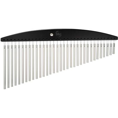 Meinl Percussion Headliner Series Chime Středně velký hudební nástroj s 33 zvukovými tyčemi 1řadý dřevo a hliník, černý a stříbrný (HCH2BK) Meinl Percussion Headliner Series Chime Středně velký hudební nástroj s 33 zvukovými tyčemi 1řadý dřevo a hliník, černý a stříbrný (HCH2BK)