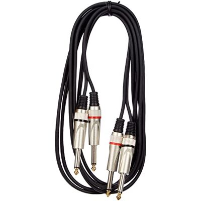 Stagg STC3P Twin kabel (3m, konektor na zástrčku) Stagg STC3P Twin kabel (3m, konektor na zástrčku)