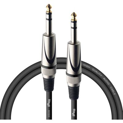 Stagg SAC1PS DL Deluxe symetrický nástrojový kabel (jack na jack, 1m) Stagg SAC1PS DL Deluxe symetrický nástrojový kabel (jack na jack, 1m)