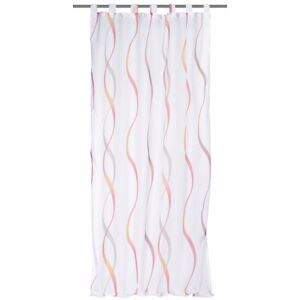 Home Fashion 48107-807 poutková šála potištěná, 245 x 140 cm, voál, červená Home Fashion 48107-807 poutková šála potištěná, 245 x 140 cm, voál, červená