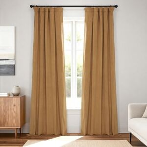 HPD Half Price Drapes Signature zatemňovací závěsy ze sametu, pro obývací pokoj, délka 308 cm, kapsa na tyč, izolované zatemňovací závěsy do ložnice, okenní závěsy, 50 š x 120 l, HPD Half Price Drapes Signature zatemňovací závěsy ze sametu, pro obývací pokoj, délka 308 cm, kapsa na tyč, izolované zatemňovací závěsy do ložnice, okenní závěsy, 50 š x 120 l,
