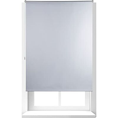 Relaxdays Termo zatemňovací roleta, ochrana proti horku, okenní roleta s bočním stahováním, Klemmfix bez vrtání 120 x 160, látka 116 cm, bílá Relaxdays Termo zatemňovací roleta, ochrana proti horku, okenní roleta s bočním stahováním, Klemmfix bez vrtání 120 x 160, látka 116 cm, bílá