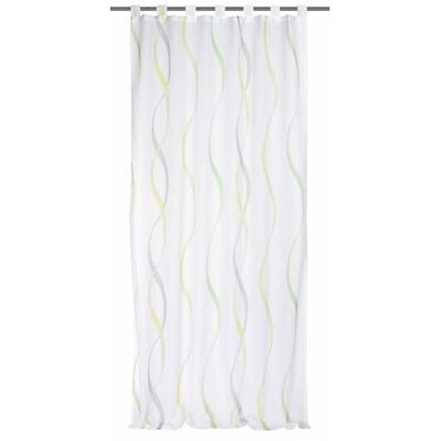 Home Fashion 48107-868 Poutková šála potištěná, 245 x 140 cm, voál, zelená Home Fashion 48107-868 Poutková šála potištěná, 245 x 140 cm, voál, zelená