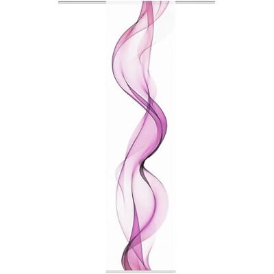 Home Fashion 87065-763 245x60cm Schiebevorhang Digitaldruck Edmonton, Dekostoff-SeidenOptik Bobule, Violett Home Fashion 87065-763 245x60cm Schiebevorhang Digitaldruck Edmonton, Dekostoff-SeidenOptik Bobule, Violett