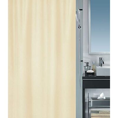 Spirella 1 Plíseň sprchový závěs antibakteriální, lze prát, vodotěsný polyester, "Primo " 120 x 200 cm béžový, Sergé 240 x 180 cm Spirella 1 Plíseň sprchový závěs antibakteriální, lze prát, vodotěsný polyester, "Primo " 120 x 200 cm béžový, Sergé 240 x 180 cm
