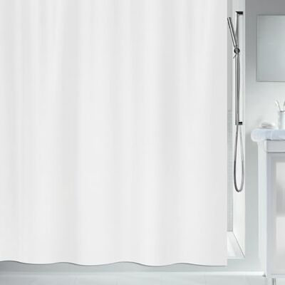 Spirella Anti-Schimmel sprchový závěs antibakteriální, lze prát, vodotěsný, polyester, "Primo" 180 x 200 cm bílý Spirella Anti-Schimmel sprchový závěs antibakteriální, lze prát, vodotěsný, polyester, "Primo" 180 x 200 cm bílý