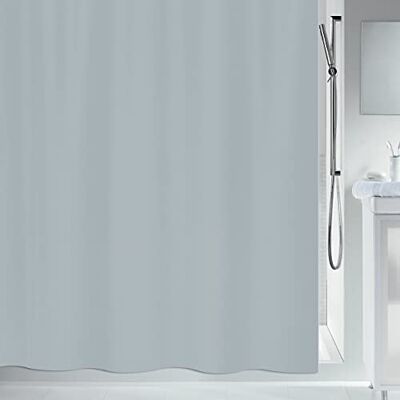 Spirella Plíseň sprchový závěs antibakteriální, lze prát, vodotěsný polyester, "Primo " 240 x 180 cm šedý, modrý, Sergé 240 x 180 cm Spirella Plíseň sprchový závěs antibakteriální, lze prát, vodotěsný polyester, "Primo " 240 x 180 cm šedý, modrý, Sergé 240 x 180 cm