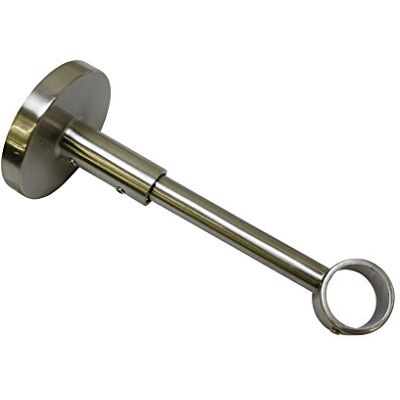 Gardinia 10011148 Nosník pro záclonové tyče 1 jednoduše uzavřený, série Chicago, průměr 20 mm, vzhled ušlechtilé oceli Gardinia 10011148 Nosník pro záclonové tyče 1 jednoduše uzavřený, série Chicago, průměr 20 mm, vzhled ušlechtilé oceli