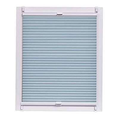 Sunlines Wabenplissee Made in Germany, Tageslicht, Klemmfix, Weisse Schiene, 80 x 220 Wabenplissee, Stoff, Blau, 80 x 2.3 x 220 cm, 1 Einheiten Sunlines Wabenplissee Made in Germany, Tageslicht, Klemmfix, Weisse Schiene, 80 x 220 Wabenplissee, Stoff, Blau, 80 x 2.3 x 220 cm, 1 Einheiten