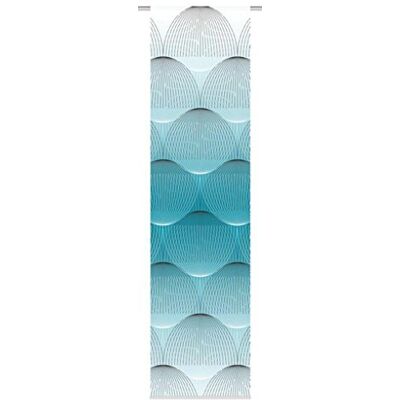 Home Fashion 084/132-2807 245X0060 Benari Schiebevorhang Dekostoff Digitaldruck Benari, Stoff, Petrol, 245 x 60 cm Home Fashion 084/132-2807 245X0060 Benari Schiebevorhang Dekostoff Digitaldruck Benari, Stoff, Petrol, 245 x 60 cm