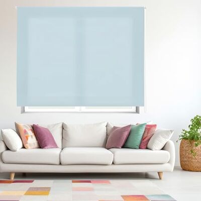 Blindecor Ara roleta propouštějící světlo světle modrá 100 x 175 cm (ŠxV) Velikost látky 97 x 170 cm Rolety na okno Blindecor Ara roleta propouštějící světlo světle modrá 100 x 175 cm (ŠxV) Velikost látky 97 x 170 cm Rolety na okno