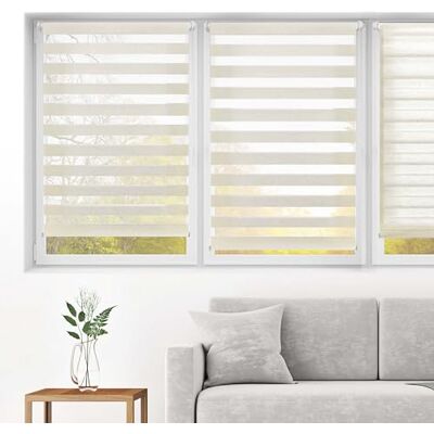 Blindecor Dvojitá roleta klemmfix bez vrtání duo roleta klemmfix lněné barvy 42 x 180 cm (šířka x délka) velikost látky 39 x 175 cm Blindecor Dvojitá roleta klemmfix bez vrtání duo roleta klemmfix lněné barvy 42 x 180 cm (šířka x délka) velikost látky 39 x 175 cm
