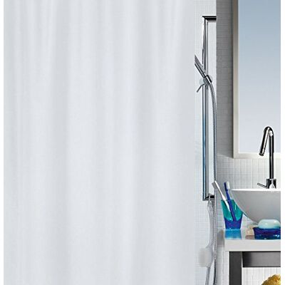 Spirella 1 plíseň sprchový závěs anti-Bakteriell, omyvatelný, vodotěsný-polyester, "Primo " 180 x 180 cm bílý, bílý, 180 x 180 cm Spirella 1 plíseň sprchový závěs anti-Bakteriell, omyvatelný, vodotěsný-polyester, "Primo " 180 x 180 cm bílý, bílý, 180 x 180 cm