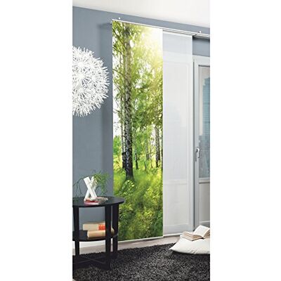 Home Fashion Posuvný závěs, zelený, 245 x 60 cm Home Fashion Posuvný závěs, zelený, 245 x 60 cm