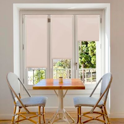 Blindecor Aure Lichtdurchlässiges Rollos für Fenster und tür ohne bohren mit klämmträger Hellbraun, 62 x 180 cm (BxH) Stoffgröße 59 x 175 cm rollo klemmfix lichtdurchlässig Blindecor Aure Lichtdurchlässiges Rollos für Fenster und tür ohne bohren mit klämmträger Hellbraun, 62 x 180 cm (BxH) Stoffgröße 59 x 175 cm rollo klemmfix lichtdurchlässig
