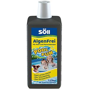 Söll 83690 PoolFun bez řas 1 l Čistič bazénů proti řasám, péče o vodu pro bazény brouzdaliště dětský bazén bazén Whirlpool Söll 83690 PoolFun bez řas 1 l Čistič bazénů proti řasám, péče o vodu pro bazény brouzdaliště dětský bazén bazén Whirlpool