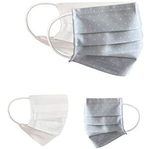 BAF Sada 2 ks masek Community Masky, unisex, výztužná maska na ústa, ochrana úst a nosu, oboustranná maska s motivem bavlna BCI lze prát BAF Sada 2 ks masek Community Masky, unisex, výztužná maska na ústa, ochrana úst a nosu, oboustranná maska s motivem bavlna BCI lze prát