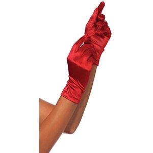 Leg Avenue Dámské saténové rukavice Wrist Length pro zvláštní příležitosti Lifestyle jednotná velikost červená Leg Avenue Dámské saténové rukavice Wrist Length pro zvláštní příležitosti Lifestyle jednotná velikost červená