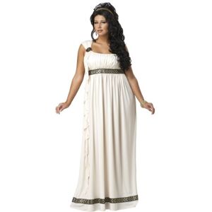 California Costumes Dámské kostýmy pro dospělé na olympijské bohyni, Krémový odstín, XXL California Costumes Dámské kostýmy pro dospělé na olympijské bohyni, Krémový odstín, XXL