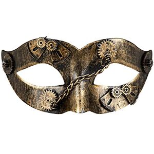 Boland 54521 – Oční maska Gearpunk na steampunk kostýmy, maska pro masopustní kostýmy, kostýmové příslušenství pro karneval, Halloween a tématickou oslavu, vícebarevné Boland 54521 – Oční maska Gearpunk na steampunk kostýmy, maska pro masopustní kostýmy, kostýmové příslušenství pro karneval, Halloween a tématickou oslavu, vícebarevné