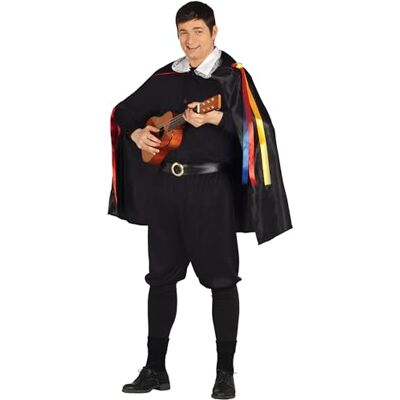 FIESTAS GUIRCA kytarová Přehrávač Troubador pánský kostým Miguelem Zpěváky masopustní kostým vel. M/L, l FIESTAS GUIRCA kytarová Přehrávač Troubador pánský kostým Miguelem Zpěváky masopustní kostým vel. M/L, l