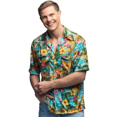 Boland Košile Paradise, pro muže, vícebarevné, tričko, krátký rukáv, Havaj, Tropical, pláž, léto, dovolená, kostým, karneval, tematická party, Beach Party, vícebarevné Boland Košile Paradise, pro muže, vícebarevné, tričko, krátký rukáv, Havaj, Tropical, pláž, léto, dovolená, kostým, karneval, tematická party, Beach Party, vícebarevné