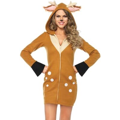 Leg Avenue Cozy FAWN, dámský karnevalový kostým masopust, černá Leg Avenue Cozy FAWN, dámský karnevalový kostým masopust, černá
