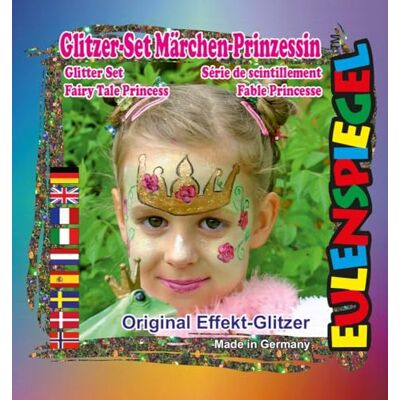 Eulenspiegel Sada líčidel třpytky pohádka princezna 5 dílů Eulenspiegel Sada líčidel třpytky pohádka princezna 5 dílů