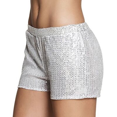 Boland Sexy hotpants, 1 kus, spodní prádlo, krátké kalhoty, kostým, převlečení, doplňky, karneval, masopust, tematická party, JGA, stříbrná, M Boland Sexy hotpants, 1 kus, spodní prádlo, krátké kalhoty, kostým, převlečení, doplňky, karneval, masopust, tematická party, JGA, stříbrná, M