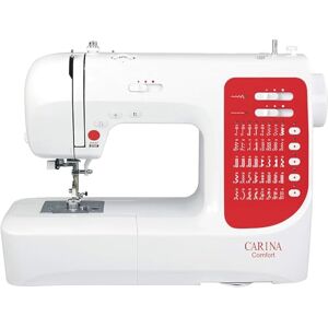 Carina Šicí stroj Comfort I 40 programů stehů I Pomůcka pro navlékání I Napnutí nitě do auta a odstřihovač nití I Nastavitelná délka stehu a šířka stehu I LED šicí světlo I se šitím a stopkou jehly Carina Šicí stroj Comfort I 40 programů stehů I Pomůcka pro navlékání I Napnutí nitě do auta a odstřihovač nití I Nastavitelná délka stehu a šířka stehu I LED šicí světlo I se šitím a stopkou jehly