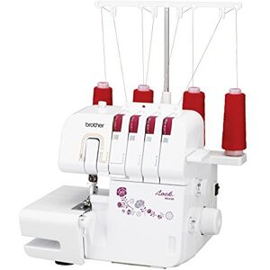 Brother M343D Overlock šicí stroj, 29 x 34 x 30 cm, bílá/červená Brother M343D Overlock šicí stroj, 29 x 34 x 30 cm, bílá/červená