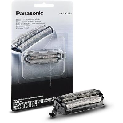 Panasonic WES9087Y1361 náhradní planžeta pro ES-LL41/21, ES-GA21, ES-LT71/31, ES-RT87/67/47/37/53/33, ES-SL41, ES-ST37/25, ES8109/8101, ER-CSF1, ES-LT4B a ES-ALT4B elektrický holicí strojek, vodotěsný Panasonic WES9087Y1361 náhradní planžeta pro ES-LL41/21, ES-GA21, ES-LT71/31, ES-RT87/67/47/37/53/33, ES-SL41, ES-ST37/25, ES8109/8101, ER-CSF1, ES-LT4B a ES-ALT4B elektrický holicí strojek, vodotěsný
