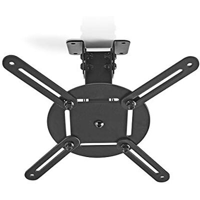 NEDIS Projektorhalterung Vollbeweglich 10 kg drehbar kippbar Stahl Schwarz NEDIS Projektorhalterung Vollbeweglich 10 kg drehbar kippbar Stahl Schwarz