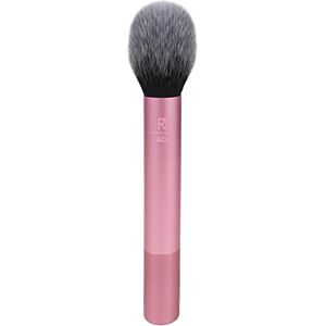 REAL TECHNIQUES Ultra plyšový štětec na make-up, pro volné, krémově zbarvené nebo lisované tvářenky, Rosy Glow Cheeks, nadýchaný štětec na pudr, hliníkové pouzdra, syntetické štětiny, veganské a REAL TECHNIQUES Ultra plyšový štětec na make-up, pro volné, krémově zbarvené nebo lisované tvářenky, Rosy Glow Cheeks, nadýchaný štětec na pudr, hliníkové pouzdra, syntetické štětiny, veganské a