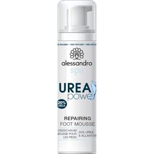 Alessandro SPA FOOT Repairing Foot Mousse – 20% UREA & Allantoin – pěna na nohy – regeneruje kožní bariéru a snižuje zarudnutí a svědění Alessandro SPA FOOT Repairing Foot Mousse – 20% UREA & Allantoin – pěna na nohy – regeneruje kožní bariéru a snižuje zarudnutí a svědění