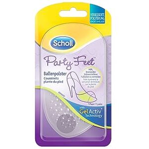 Dr. Scholl's Scholl Polstrování míčků Party Feet – protiskluzové vložky s technologií GelActiv pro téměř všechny dámské boty – 1 pár samolepicích gelových podrážek Dr. Scholl's Scholl Polstrování míčků Party Feet – protiskluzové vložky s technologií GelActiv pro téměř všechny dámské boty – 1 pár samolepicích gelových podrážek