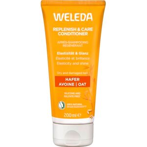 Weleda Bio Replenish & Care Conditioner Oves – přírodní kosmetika konstrukce vlasový kondicionér propůjčuje pružnost, odolnost & lesk – přírodní kondicionér pro lepší rozčesávání (vegan, 1x 200 ml) Weleda Bio Replenish & Care Conditioner Oves – přírodní kosmetika konstrukce vlasový kondicionér propůjčuje pružnost, odolnost & lesk – přírodní kondicionér pro lepší rozčesávání (vegan, 1x 200 ml)