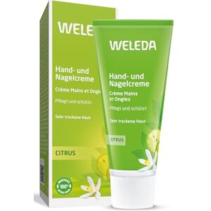 Weleda Bio krém na ruce Citrus 2 v 1 přírodní kosmetika péče o ruce / péče o nehty krém pro suché ruce a lámavé nehty, udržitelný unisex hydratační krém s vůní citronu a Litsea Cubeba (1 x 50 ml) Weleda Bio krém na ruce Citrus 2 v 1 přírodní kosmetika péče o ruce / péče o nehty krém pro suché ruce a lámavé nehty, udržitelný unisex hydratační krém s vůní citronu a Litsea Cubeba (1 x 50 ml)