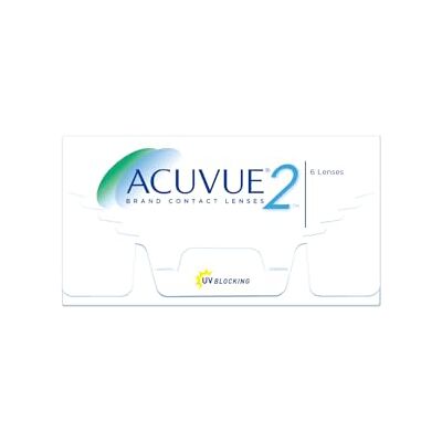 Acuvue 2týdenní čočky měkké, 6 kusů/BC 8,7 mm/DIA 14/4,5 dioptrií Acuvue 2týdenní čočky měkké, 6 kusů/BC 8,7 mm/DIA 14/4,5 dioptrií