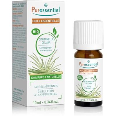 Puressentiel Éterický olej citronová tráva od Java Bio 10 ml Puressentiel Éterický olej citronová tráva od Java Bio 10 ml