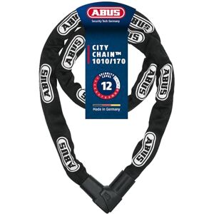 ABUS Řetězový zámek CityChain 1010 – zámek na kolo z tvrzené oceli bezpečnostní úroveň 12 – 170 cm – černý ABUS Řetězový zámek CityChain 1010 – zámek na kolo z tvrzené oceli bezpečnostní úroveň 12 – 170 cm – černý