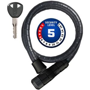 ABUS Kabelový zámek Microflex 6615K/85 kompaktní zámek na kolo pro výhodné dvoukolky a dětská kola 15 mm úroveň bezpečnosti 5 černý ABUS Kabelový zámek Microflex 6615K/85 kompaktní zámek na kolo pro výhodné dvoukolky a dětská kola 15 mm úroveň bezpečnosti 5 černý