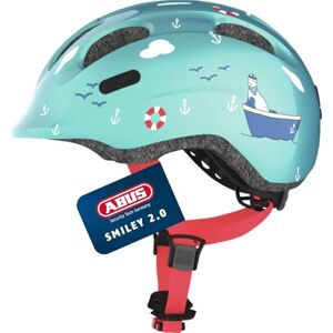 ABUS Smiley 2.0 Dětská cyklistická přilba, tyrkysová, 50-55 cm ABUS Smiley 2.0 Dětská cyklistická přilba, tyrkysová, 50-55 cm