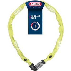 ABUS Řetězový zámek 1200/60, 60 cm, Žlutá, 60 cm ABUS Řetězový zámek 1200/60, 60 cm, Žlutá, 60 cm