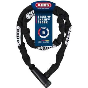 ABUS Řetězový zámek Steel-O-Chain 5805K – zámek na kolo z oceli – bezpečnostní úroveň 5 – 110 cm – černý ABUS Řetězový zámek Steel-O-Chain 5805K – zámek na kolo z oceli – bezpečnostní úroveň 5 – 110 cm – černý