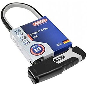ABUS Třmenový zámek Granit XPlus 540 + Eazy KF držák zámek na kolo se silným parabolickým třmenem Bezpečnostní úroveň 15 černý 300 mm Výška třmenu ABUS Třmenový zámek Granit XPlus 540 + Eazy KF držák zámek na kolo se silným parabolickým třmenem Bezpečnostní úroveň 15 černý 300 mm Výška třmenu