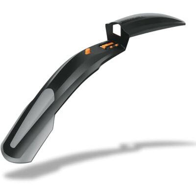 SKS GERMANY SHOCKBLADE 26" + 27,5" blatník na přední kolo s širokým spojlerem, MTB příslušenství (rychloupínák, ochrana proti postříkání z 2komponentního plastu), černý SKS GERMANY SHOCKBLADE 26" + 27,5" blatník na přední kolo s širokým spojlerem, MTB příslušenství (rychloupínák, ochrana proti postříkání z 2komponentního plastu), černý