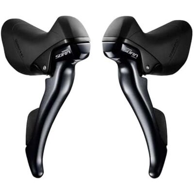 SHIMANO Sora ST-R3000/ST-R3030 páka pro řazení/brzdy, černá, 3násobná/9násobná SHIMANO Sora ST-R3000/ST-R3030 páka pro řazení/brzdy, černá, 3násobná/9násobná