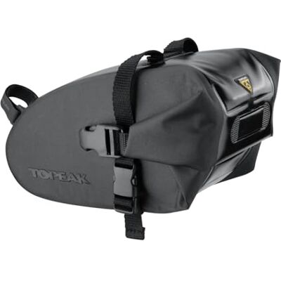 Topeak Taška na sedlo Wedge DryBag Strap Mount, Black, 23 x 11 x 13 cm, 1,5 litru, TT9819B Topeak Taška na sedlo Wedge DryBag Strap Mount, Black, 23 x 11 x 13 cm, 1,5 litru, TT9819B